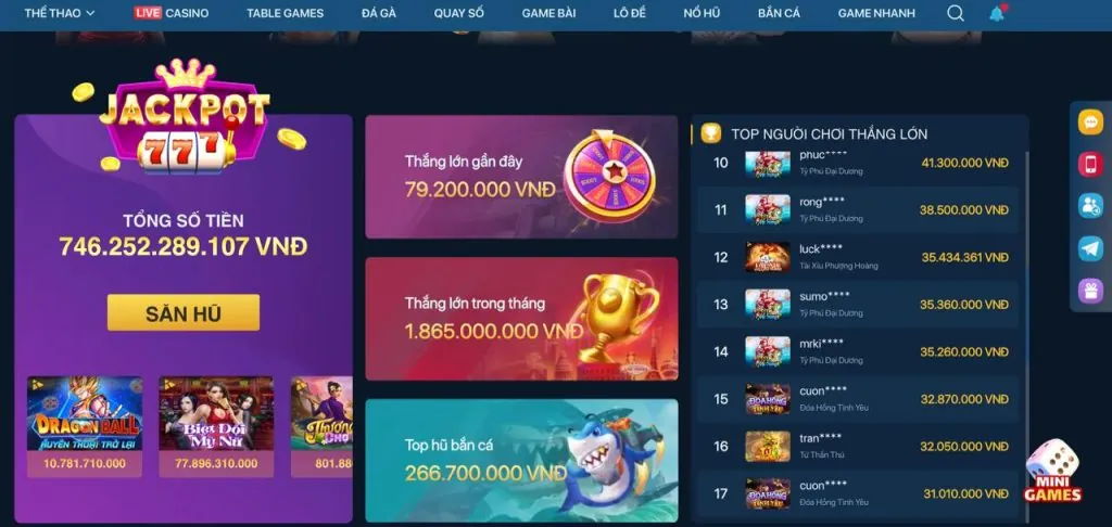 Khuyến mãi nổ hũ độc quyền 33win
